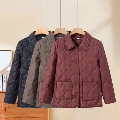 Áo khoác trần bông cho bà, cho mẹ 3 màu