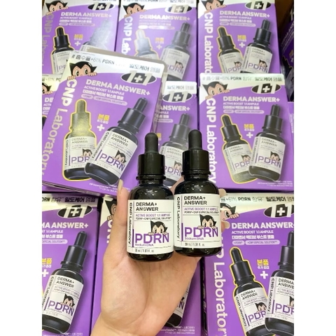 Set 2 chai tinh chất CNP Laboratory PDRN Derma Answer Active Boost Ampule 30ml