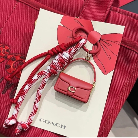 Charm treo túi 3 chi tiết hãng COACH