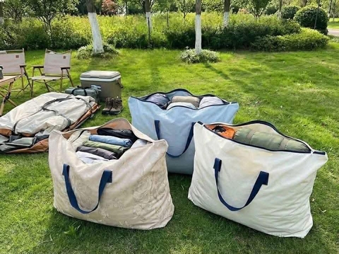 Set 2 túi đựng quần áo size 91x71cm có khóa kéo