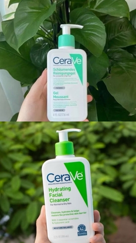 Sữa Rửa Mặt CeraVe Foaming Cleanser 236ml dạng Gel, Creme