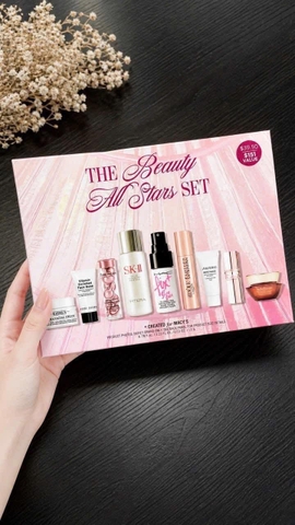 Set mỹ phẩm Sephora 9 món Shiseido, Kielhs...