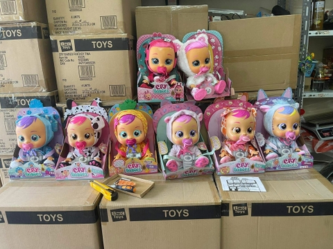 Búp bê biết khóc Cry babies nhiều mẫu