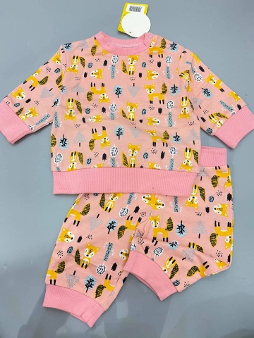 Bộ nỉ da cá hình cáo hồng hãng Ciraf