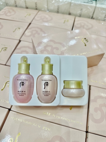 Set dưỡng da, cấp ẩm chống lão hóa 3 món The History of Whoo hồng