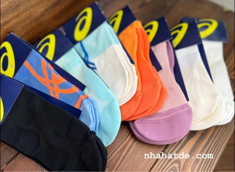 Set 2 đôi tất Unisex hãng Asics nhiều mẫu nam, nữ
