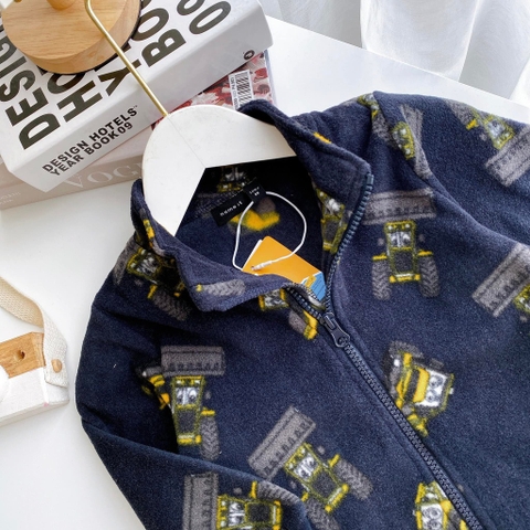 Áo khoác băng lông bé trai bé gái hãng Name It