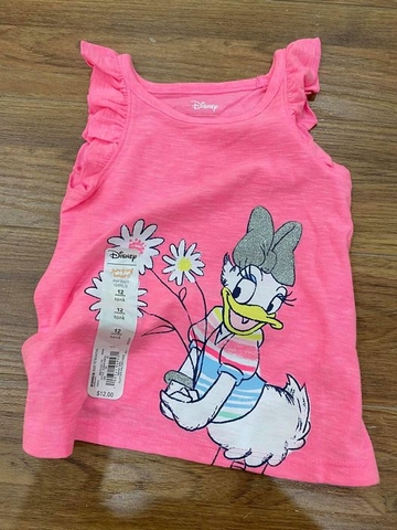 Áo Jumping Beans sát nách cánh tiên bé gái nhiều mẫu Daisy, Minnie, Unicorn, Bạch Tuyết, kem,...