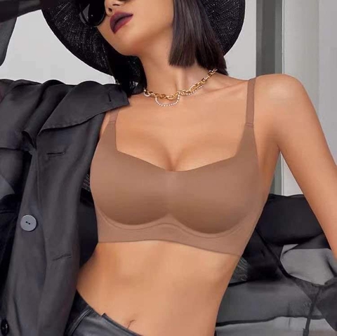 Áo bra đúc su gom ngực 5 màu cho nữ
