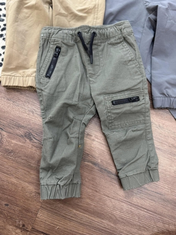 Quần Cat&Jack bé trai chất kaki, dù size nhí 3 màu