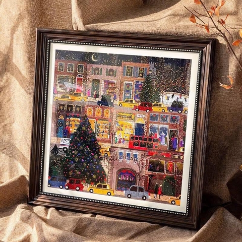 Ghép hình Mideer Puzzle Giáng Sinh Winter Lights 500pcs