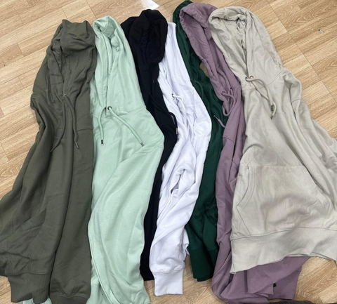 Áo hoodie nỉ da cá hãng Geejay 7 màu size đại cho nam
