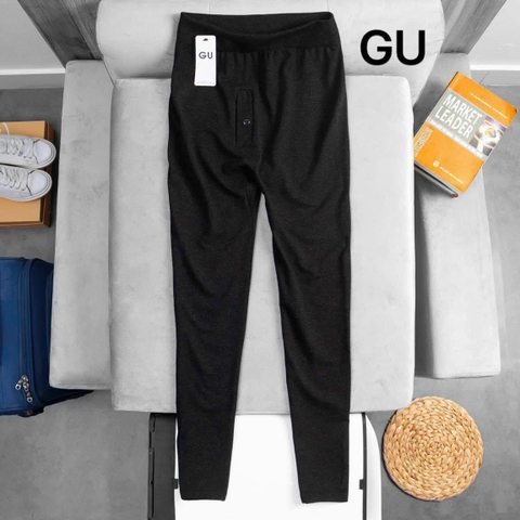 Quần legging giữ nhiệt Nam hãng GU