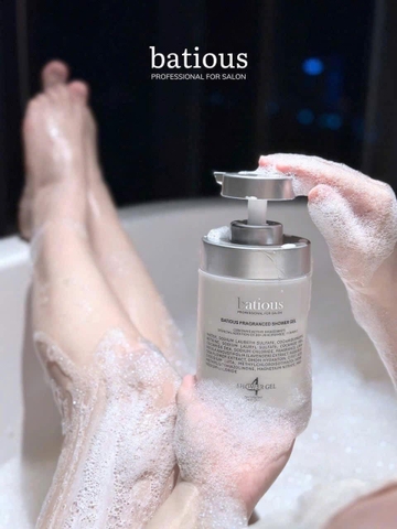 Sữa tắm Batious 500ml kèm 1 túi refill 300ml