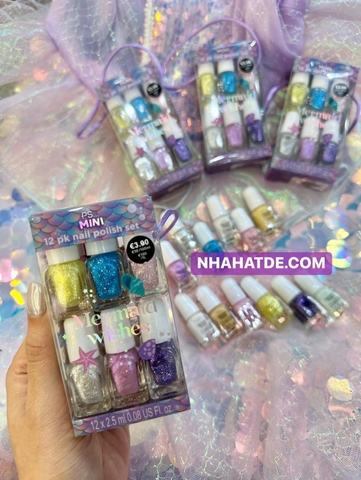 Set 12 lọ sơn móng tay NAIL POLISH hãng Primark