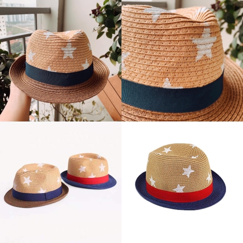 Mũ cói H&M bé trai 5 mẫu