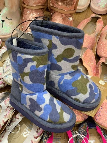 Boot lót lông rằn ri Cotton On Kids