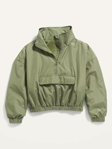 Áo gió hoodie Oldnavy túi bụng 2 màu đen vằn, rêu