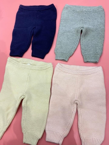 Quần len BabyGap bo gấu 4 màu size nhí