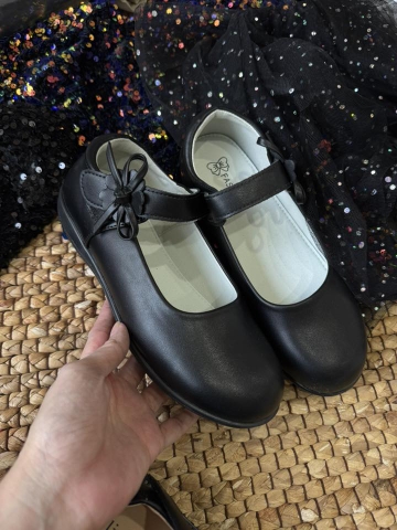 Giày búp bê M6-M10 màu đen cho bé gái