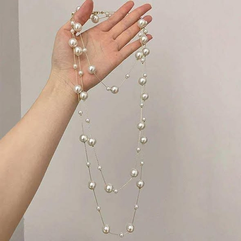 Dây chuyền giả ngọc trai