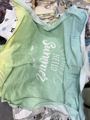 Khăn tắm hoạt hình nhiều mẫu cho bé