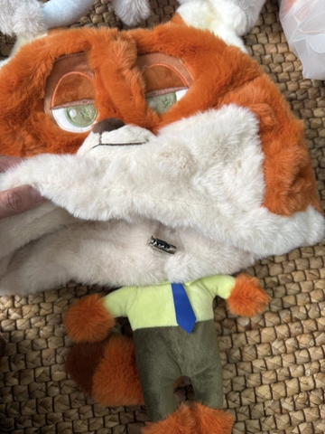 Mũ lông Zootopia freesize có thân mini