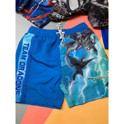 Quần bơi bé trai Nickelodeon nhiều mẫu Người nhện, Chú chó cứu hộ, Oto...