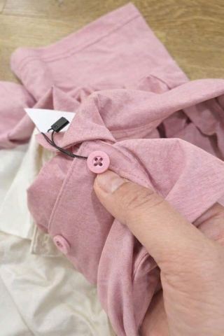 Áo polo cộc tay Abenaki 3 màu be, hồng, đen