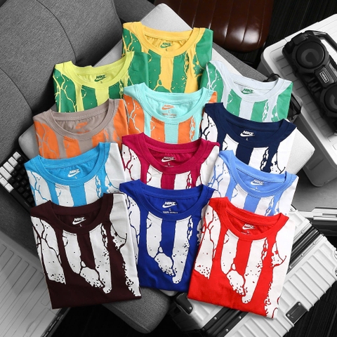 Bộ cộc tay loang New York Nike nhiều màu quần sooc đen