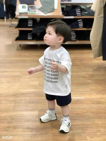 Set 5 quần cotton zip tone nâu, xám, đen bé trai