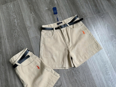 Quần sooc kaki nâu be Polo Ralph Lauren