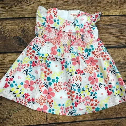 Váy Dpam hoa trắng (hãng Du Pareil)