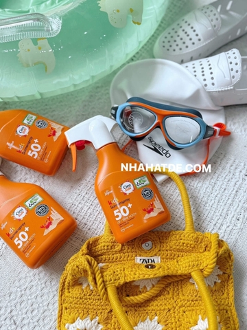 Kem chống nắng Cien Sun Kids dạng vòi Sonnenspray 50+ vegan 250ml