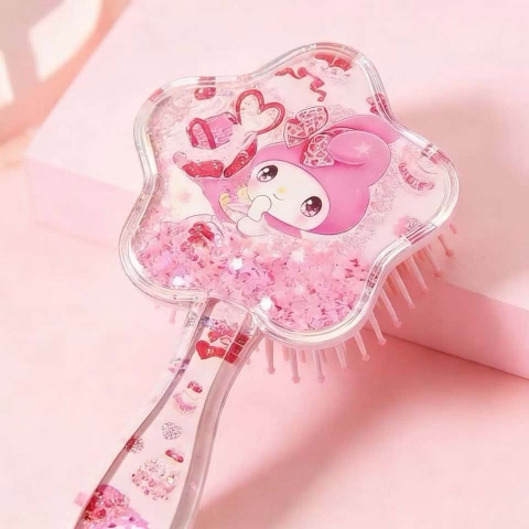 Lược ngôi sao các hình Kuromi, Hello Kitty, Melody, CinnaMoroll