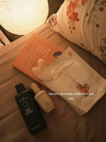 Tách hộp set 5 miếng mặt nạ thạch JMsolution S.O.S Ampoule collagen
