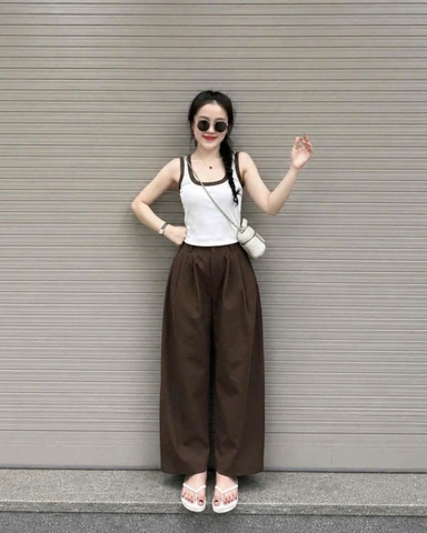 Áo ba lỗ Polham 3 màu trắng, đen, nâu