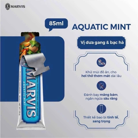 Kem đánh răng Marvis 85gr