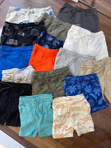 Quần sooc da cá Primark made in Cambodia bé trai nhiều mẫu