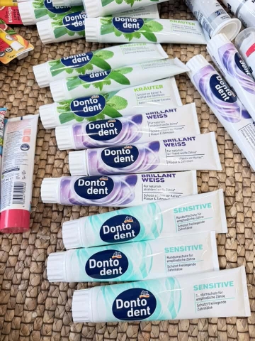 Kem đánh răng DONTODENT 125ml 3 màu