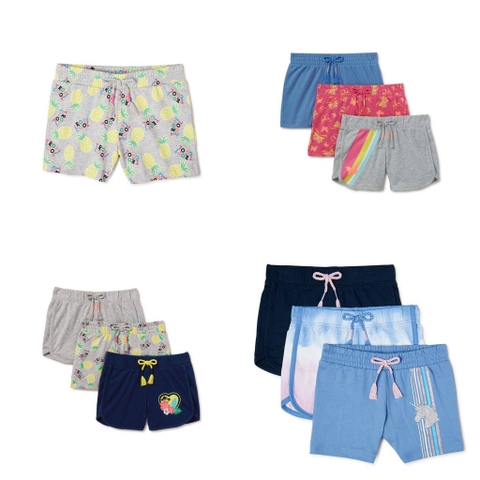 Quần sooc cotton Wonder Nation nhiều mẫu bé gái