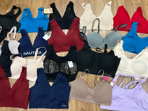 Áo ngực thể thao nhiều mẫu các hãng: Sophie B, Nautica,...