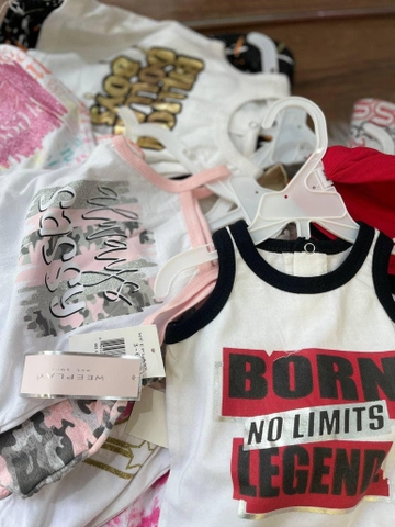 Set bộ, bodysuit 3 món Weeplay cho bé trai, bé gái