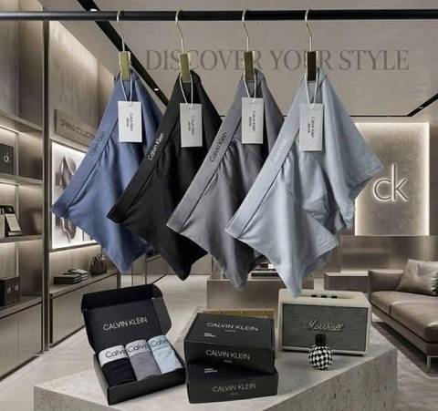 Set 4 chiếc quần sịp đùi CK LIMITED STYLE MEN full box