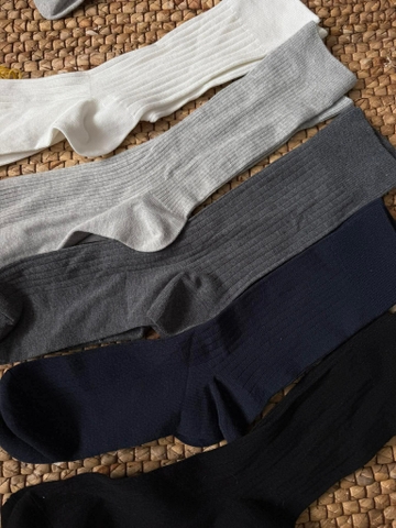 Tất cao cổ Uniqlo heatech 5 màu nayv, trắng, đen, ghi