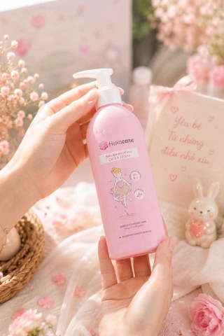 Dung dịch vệ sinh Hexacare 200ml bé gái