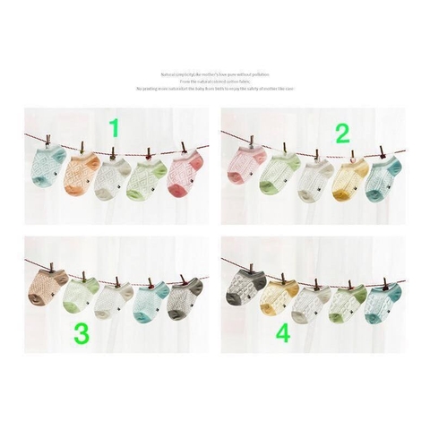 Set tất hè cho bé