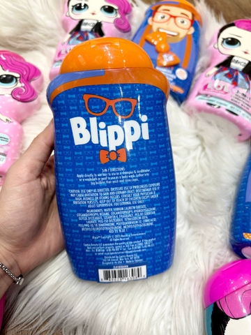 Sữa tắm 3in1 Blippi bé trai xanh cam 414ml