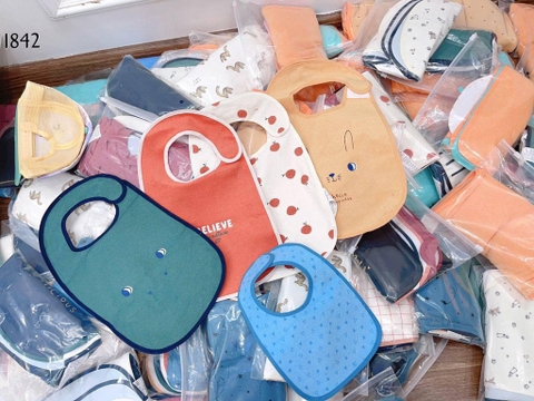 Set 5 yếm Bambino hàng dư xịn nhiều mẫu