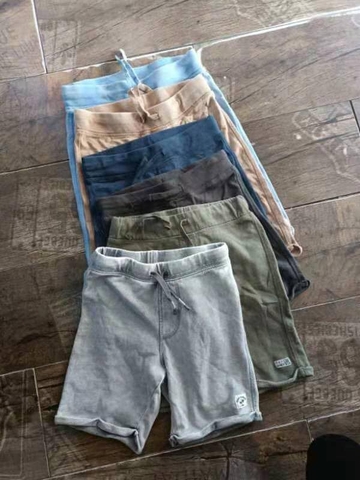 Quần short lửng da cá H&M bé trai 6 màu